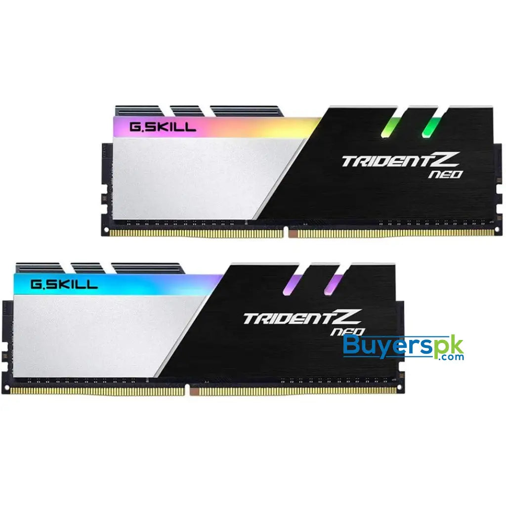 G.skill Trident Z Neo (for Amd Ryzen) Series 32gb (2 X 16gb) 288-pin Rgb Ddr4 Sdram Desktop Memory - RAM Price in Pakistan G.skill Trident Z Neo (for Amd Ryzen) Series 32gb (2 X 16gb) 288-pin Rgb Ddr4 Sdram Desktop Memory - RAM Price in Pakistan